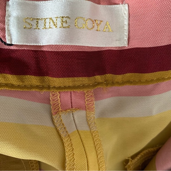 Stine Goya Kathy Striped Pants Multicolor pink yellow - Picture 13 of 16